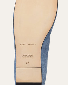 Drew Loafer, Denim Leather Drew Loafer dear-frances 